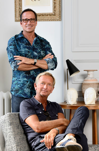 Philippe Thelin & Thierry Gonzal | © AD Magazine (Germain Suignard)